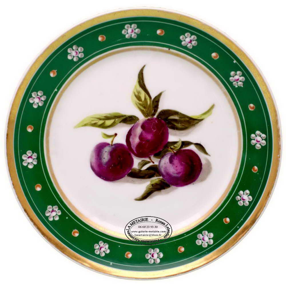 PARIS - ASSIETTE - Ep. RESTAURATION (Circa 1820)