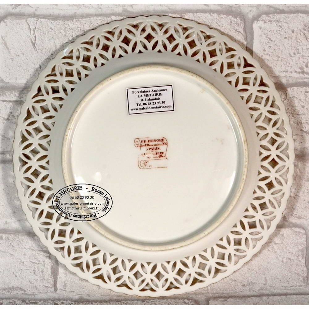 RARE ASSIETTE PORCELAINE RIVANEL - FINALISTE COUPE D'EUROPE