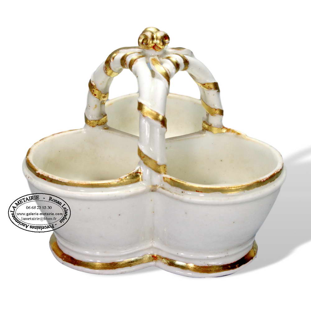 SCEAUX - RARE SALERON "TRIPLE" - Ep. XVIIIe - LOUIS XV