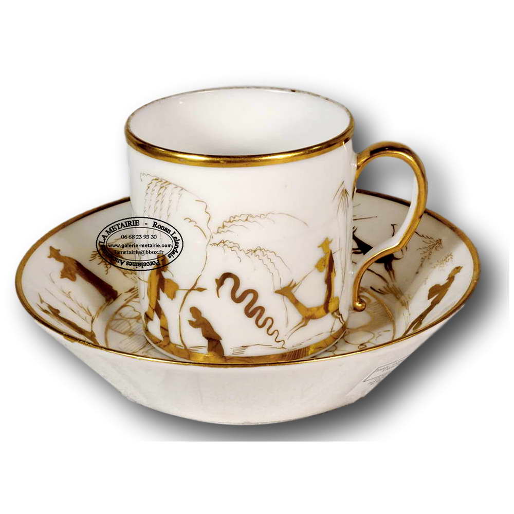 PARIS - TASSE et sa SOUCOUPE - Ep. EMPIRE
