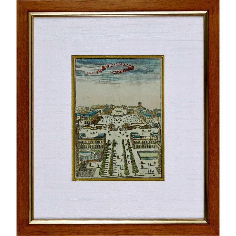 VERSAILLES - VUE DU CHÂTEAU DE VERSAILLES – Ep. 2e MOITIE XVIIe (1672)