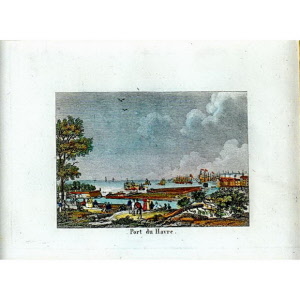 gravure le port du havre_1